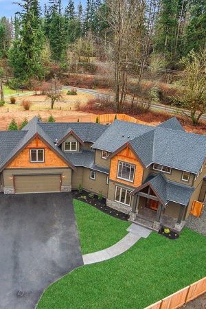 C&B Homes aerial image